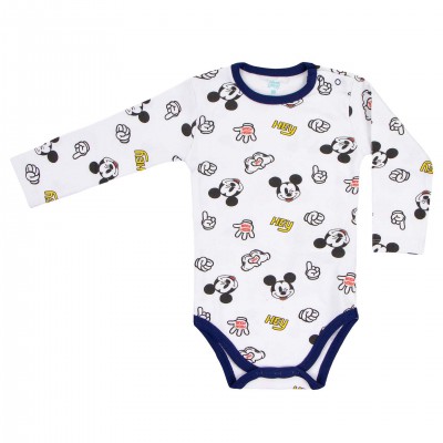 Body bebelusi si copii Mickey Mouse, bumbac, marimea 62, 1-3 luni, multicolor