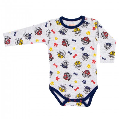 Body bebelusi si copii Paw Patrol - Pups, bumbac, marimea 62, 1-3 luni, multicolor