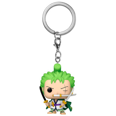 Figurina breloc One Piece Roronoa Zoro, inaltime 5 cm