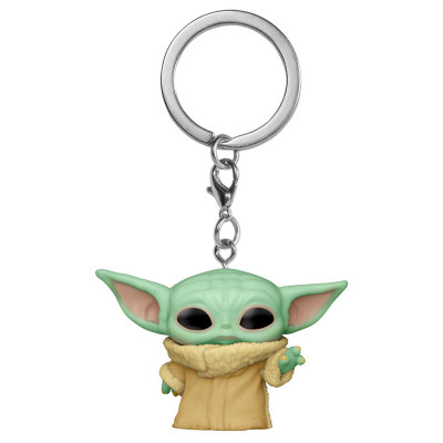 Figurina breloc Star Wars - Baby Yoda, The Mandalorian - Grogu The Child, inaltime 3.5 cm, model 2
