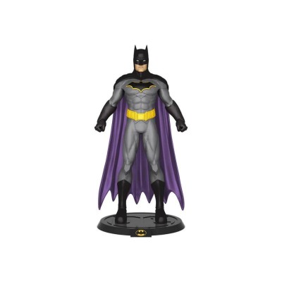 Figurina DC Comics - Batman, maleabila, multicolor, inaltime 19 cm