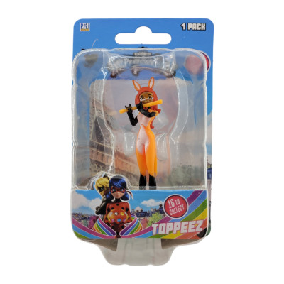 Figurina din plastic, Miraculous - Rena Rouge, toper pentru tort, inaltime 8 cm