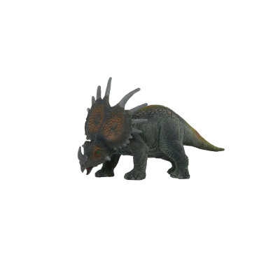 Figurina Dinozaur Styracosaurus, material plastic, inaltime 10 cm