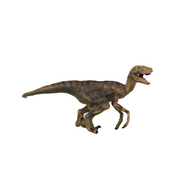 Figurina Dinozaur Velociraptor, material plastic, inaltime 10 cm