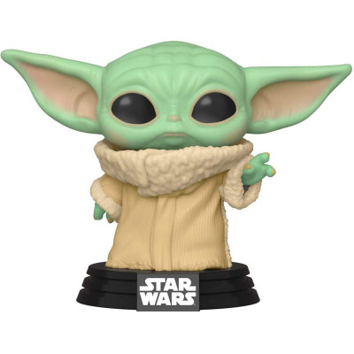 Figurina Funko Star Wars - Baby Yoda, The Mandalorian - Grogu The Child, inaltime 9 cm