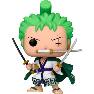 Figurina One Piece Roronoa Zoro Ready to Fight, inaltime 9 cm