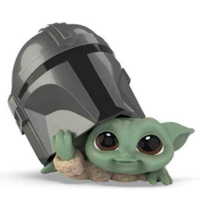 Figurina Star Wars - Baby Yoda, The Mandalorian - Grogu The Child, inaltime 5 cm, model 1