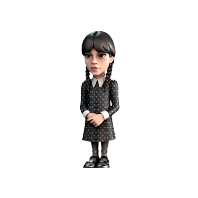 Figurina Wednesday - Wednesday Addams, inaltime 11 cm