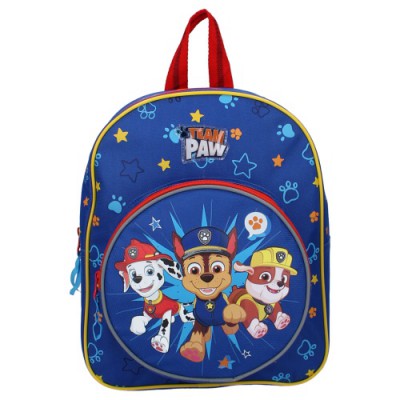 Ghiozdan copii Paw Patrol, albastru, inaltime 31 cm