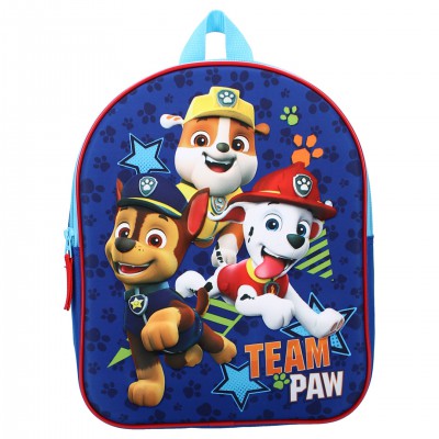 Ghiozdan copii Paw Patrol - Team Paw, design 3D, inaltime 32 cm