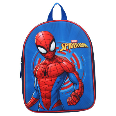 Ghiozdan prescolari Avengers Spider-Man, design 3D, 28 x 22 x 8 cm