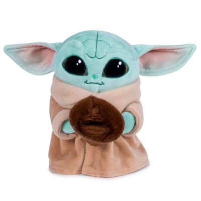 Jucarie de plus Baby Yoda, The Mandalorian - Grogu The Child, inaltime 17 cm, model 3