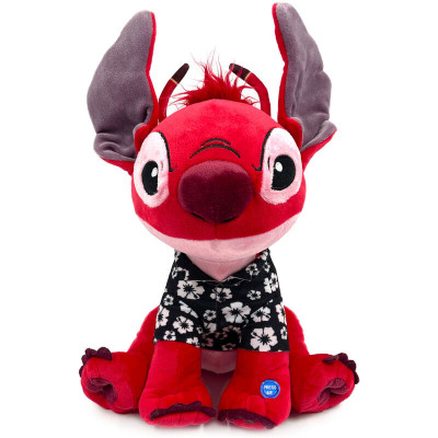 Jucarie de plus cu sunet Lilo si Stitch colectia Hawaii - Leroy, inaltime 30 cm