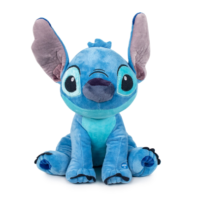 Jucarie de plus cu sunet Lilo si Stitch - Stitch, inaltime 20 cm