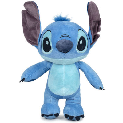 Jucarie de plus cu sunet Lilo si Stitch - Stitch, inaltime 28 cm