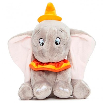 Jucarie de plus Disney - Elefantul Dumbo, multicolor, inaltime 17 cm
