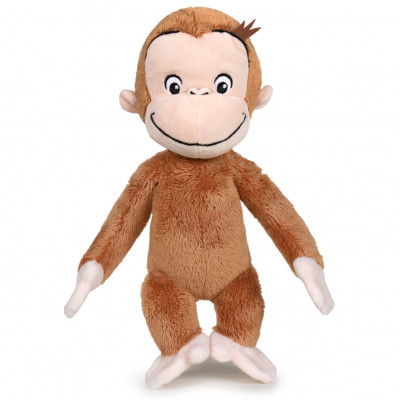 Jucarie de plus Maimutica George Curiosul - Curious George, inaltime 30 cm, model 1