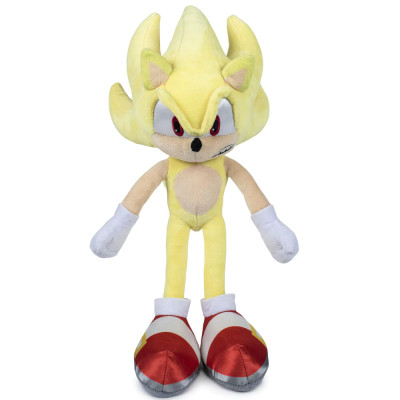Jucarie de plus Sonic The Hedgehog - Supersonic, inaltime 38 cm