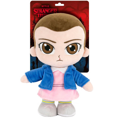 Jucarie de plus Stranger Things - Eleven, inaltime 27 cm