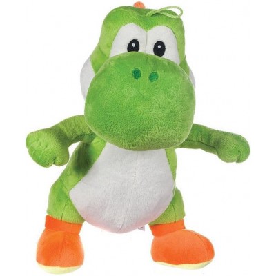 Jucarie de plus Super Mario Bros - Yoshi, multicolor, inaltime 36 cm