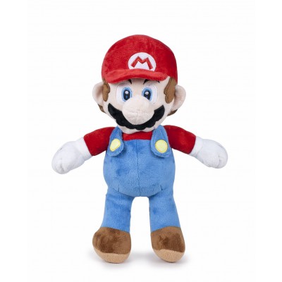 Jucarie de plus Super Mario, multicolor, inaltime 32 cm