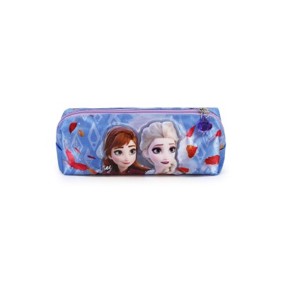 Penar Disney Frozen 2, Anna si Elsa, design 3D, neechipat, un compartiment, multicolor, lungime 20 cm, latime 6 cm