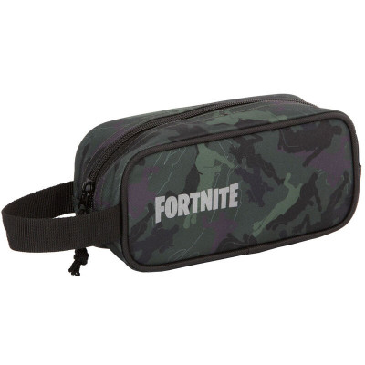 Penar Fortnite, model camuflaj inchis, un compartiment, 21 x 9.5 x 7 cm