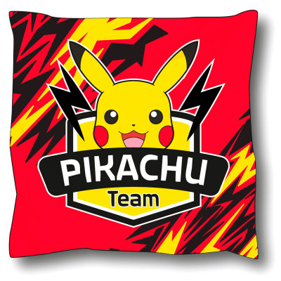Perna decorativa Pokemon Pikachu Team, 35 x 35 cm