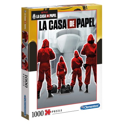 Puzzle Money Heist, La casa de papel, 1000 piese, model 1