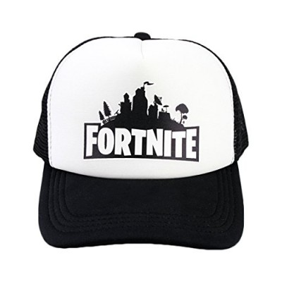 Sapca Fortnite alb cu negru, marime universala cu reglaj, logo model 8