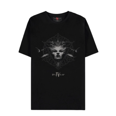 Tricou barbati Diablo IV - Queen of the Damned, bumbac 100%