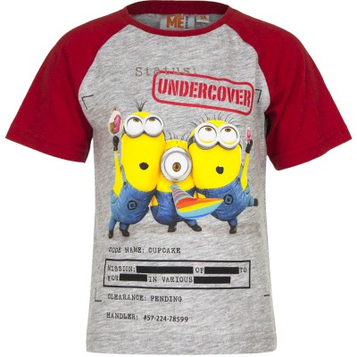 Tricou copii Minions - Surfing, multicolor, bumbac, marimea 128, 8 ani, model 3