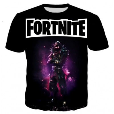 Tricou Fortnite, marime XL, Unisex, imprimeu multicolor model 9