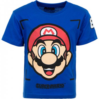 Tricou pentru copii Super Mario, bumbac 100%, marimea 116, 6 ani