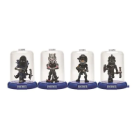 Set 4 figurine Fortnite - Raven, Omega, Elite Agent si Black Knight, inaltime 6 cm
