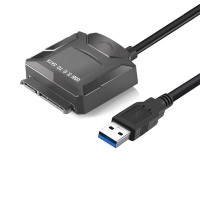 Adaptor USB 3.0 la S-ata, conectare HDD/SSD 2.5 inch/3.5 inch S-ata cu alimentator