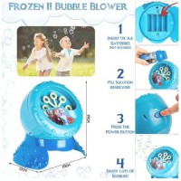 Aparat de facut baloane Disney - Frozen - Anna si Elsa, Bubble Blower