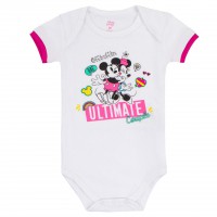 Body bebelusi si copii Mickey si Minnie Mouse, bumbac, marimea 62, 1-3 luni, multicolor