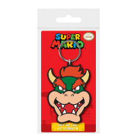 Breloc din cauciuc Super Mario Bowser, inaltime 7 cm