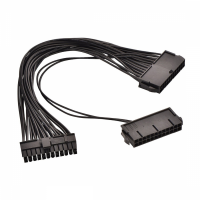 Cablu adaptor ATX, 24 Pini, Dual PSU, Conectare 2 Surse