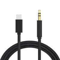 Cablu audio USB-C Type C Tata la Jack 3.5mm Tata, lungime 1m