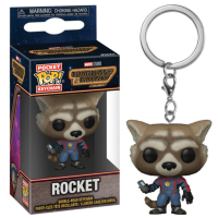 Figurina breloc Marvel Guardians of the Galaxy 3 - Rocket, inaltime 4 cm