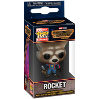 Figurina breloc Marvel Guardians of the Galaxy 3 - Rocket, inaltime 4 cm