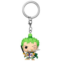 Figurina breloc One Piece Roronoa Zoro, inaltime 5 cm