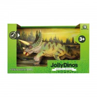 Figurina Colectia de Dinozauri - Pentaceratops, inaltime 13 cm lungime 23 cm