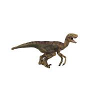 Figurina Dinozaur Velociraptor, material plastic, inaltime 10 cm