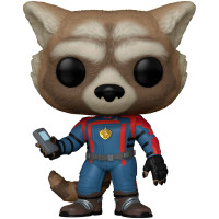 Figurina Marvel Guardians of the Galaxy 3 - Rocket, inaltime 9 cm