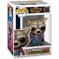 Figurina Marvel Guardians of the Galaxy 3 - Rocket, inaltime 9 cm
