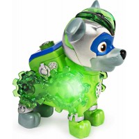 Figurina Paw Patrol Mighty Pups - Rocky, inaltime 7 cm