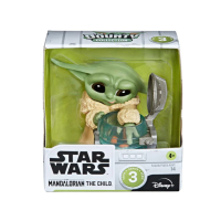 Figurina Star Wars - Baby Yoda, The Mandalorian - Grogu The Child, inaltime 5 cm, model 3